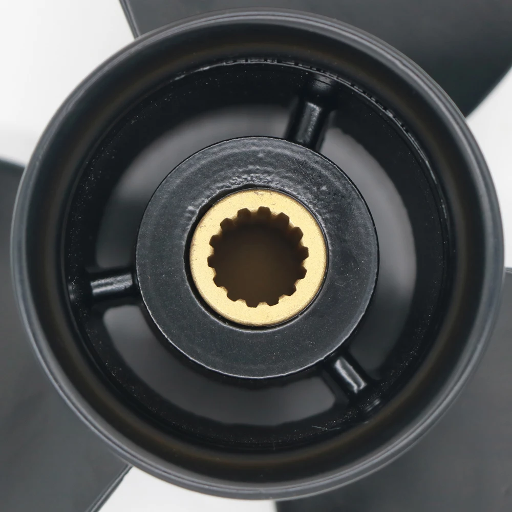 Propeller 9.25x12 For Tohatsu Outboard Engines 9.9HP 12HP 15hp 18HP 20HP MFS15C MFS20C MFS9.9C 14 Tooth Spline 362B641090