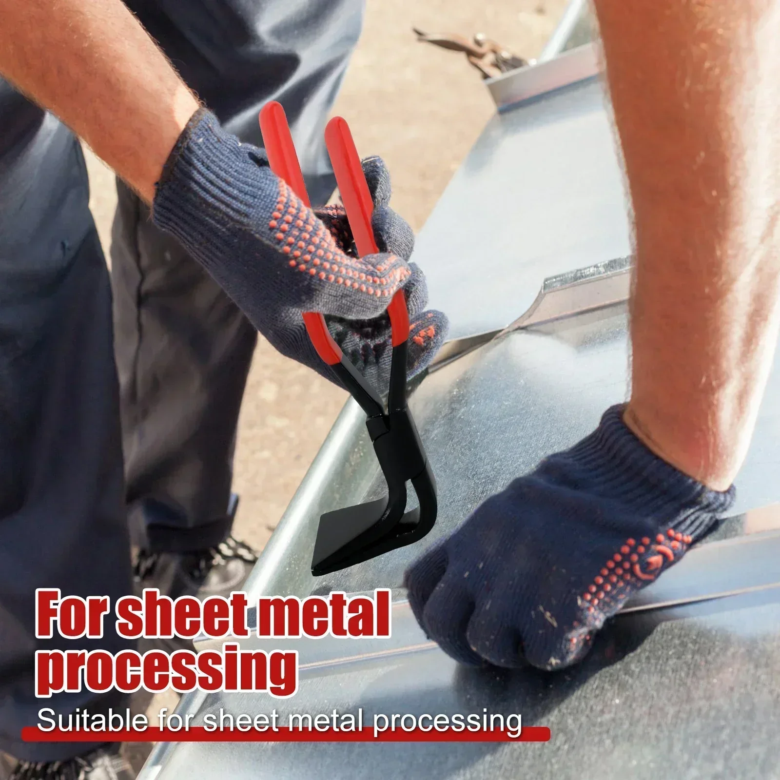 Hand Seamers Metal Steel Sheet Metal Bender Durable Metal Bending and Flattering 2025 Pliers Straight 45°/90° new Sheet Hand Tools