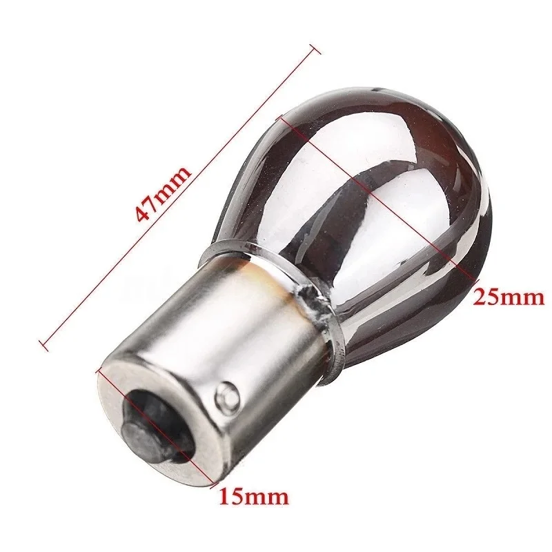 1pcs PY21W S25 BAU15S LED P21W BA15S 1156 1157 BAY15D BAZ15D Silver Amber Red 12V 21W Car Tail Lamp Stop lamp turn signal light