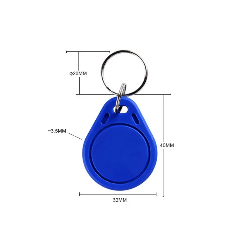 Zonsin Changeable Tag Keyfob GEN2 CUID Android App MCT Modify UID NFC 1K S50 13.56MHz Card Block 0 Writable HF 14443A 10Pcs