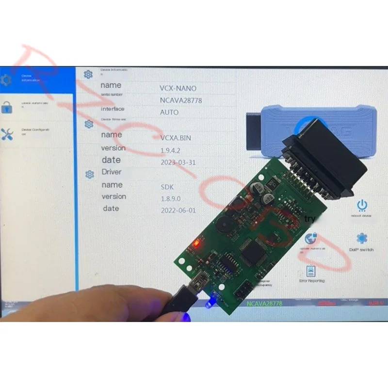 WIFI USB 5054A V1.9.4.2 supports ODIS V23.0.0 to cover all 5054 and 6154 functions for VAG UDS Car Diagnostic Tools 5054A