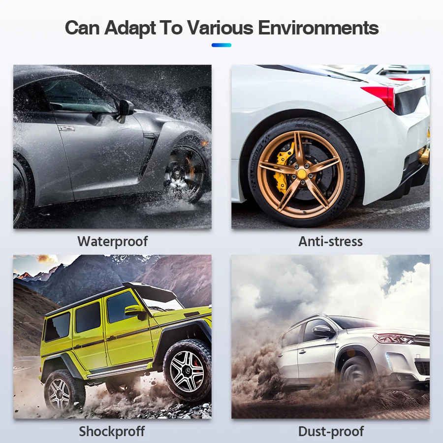 ACCEO Car TPMS new Tyre Pressure Monitoring Solar Power Digital LCD 2025 Display Temperature Warning Auto Security Alarm Systems 4 Sensor
