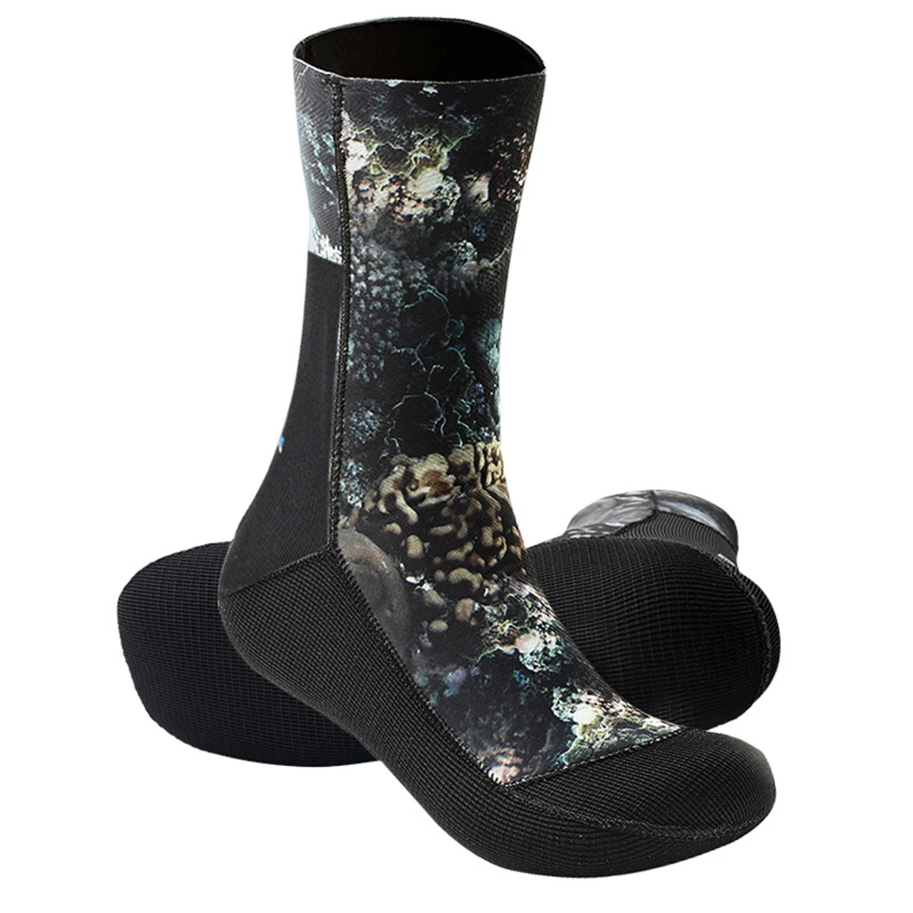 5MM Neoprene Beach Swimming Diving Socks Flippers Water Sport Anti Slip Shoes Surfing Prevent Scratches Boot