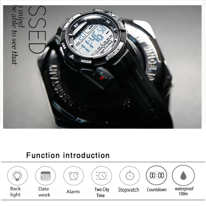 Waterproof Digital Diving Watches Men Freediving Boy Hand Clock new Outdoor Diver Sport Watch Large 2025 Male Electronic Wristwatch 2023