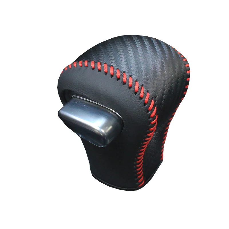 Car Gear Shift Knob Cover For New Haval H2 H6 H4 H2s M6 F5 H7 M6 Leather Gear Shift Cover Gearbox Shift Knob Cover