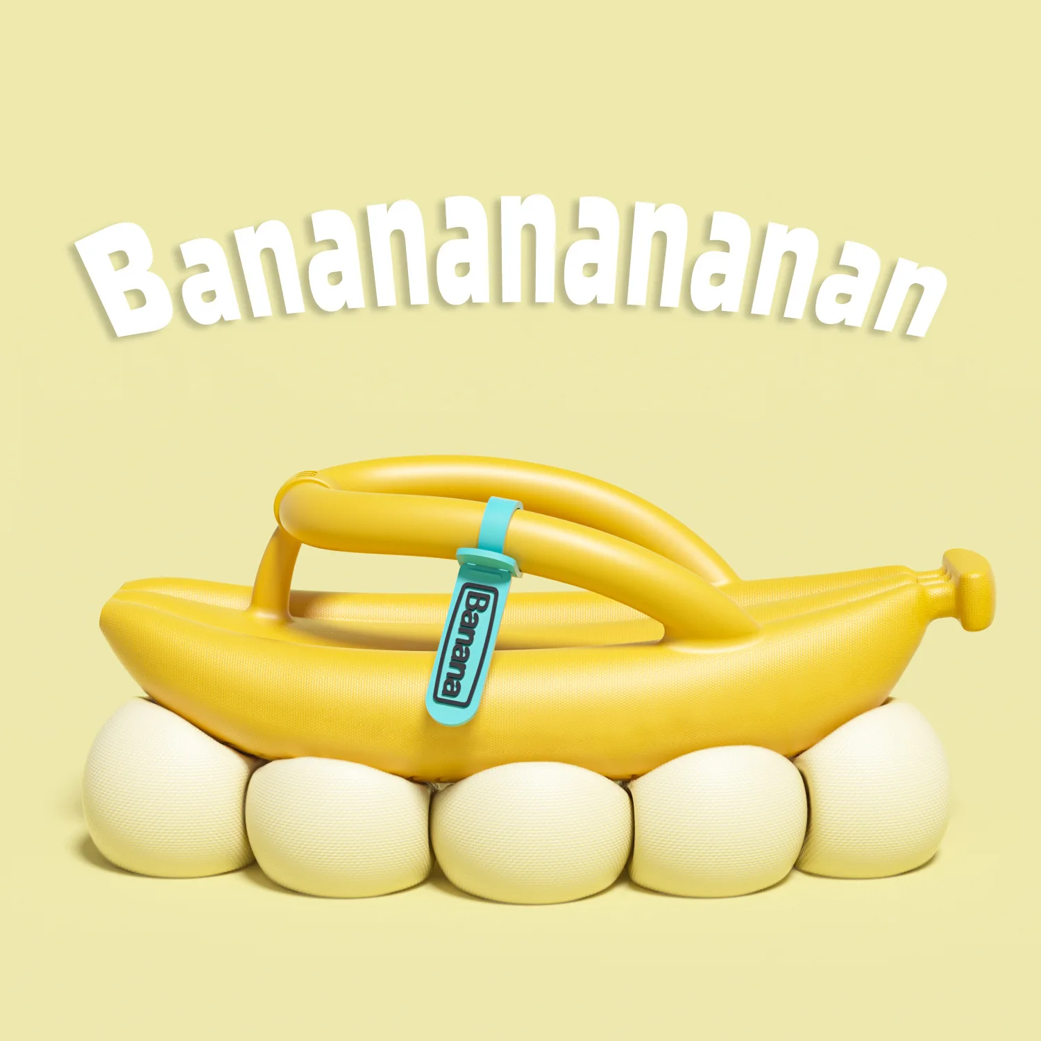 2023 new New Banana Flip Flops For Men Women Summer Slipper Thick Sole Non-Slip Beach 2025 Sandals Bathroom Couple Funny Banana Slides