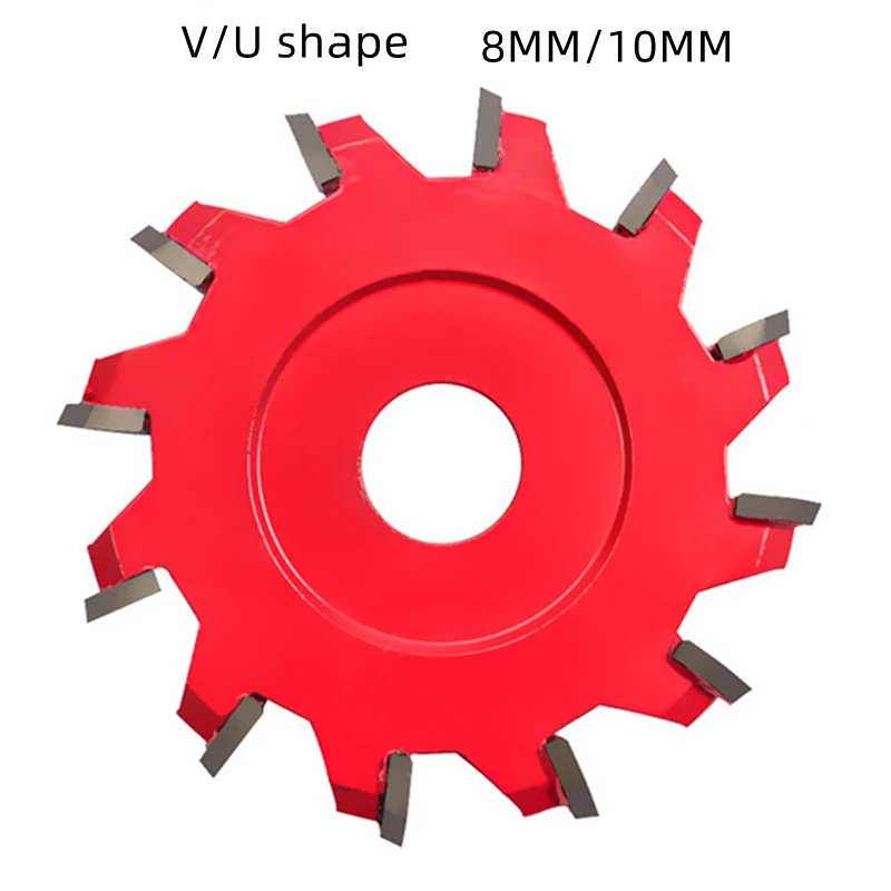 90 Degree Aluminum Plate U /V Shaped 95mm Circular Saw Blade Round Cutter Disc Universal Woodworking Slotting Tool