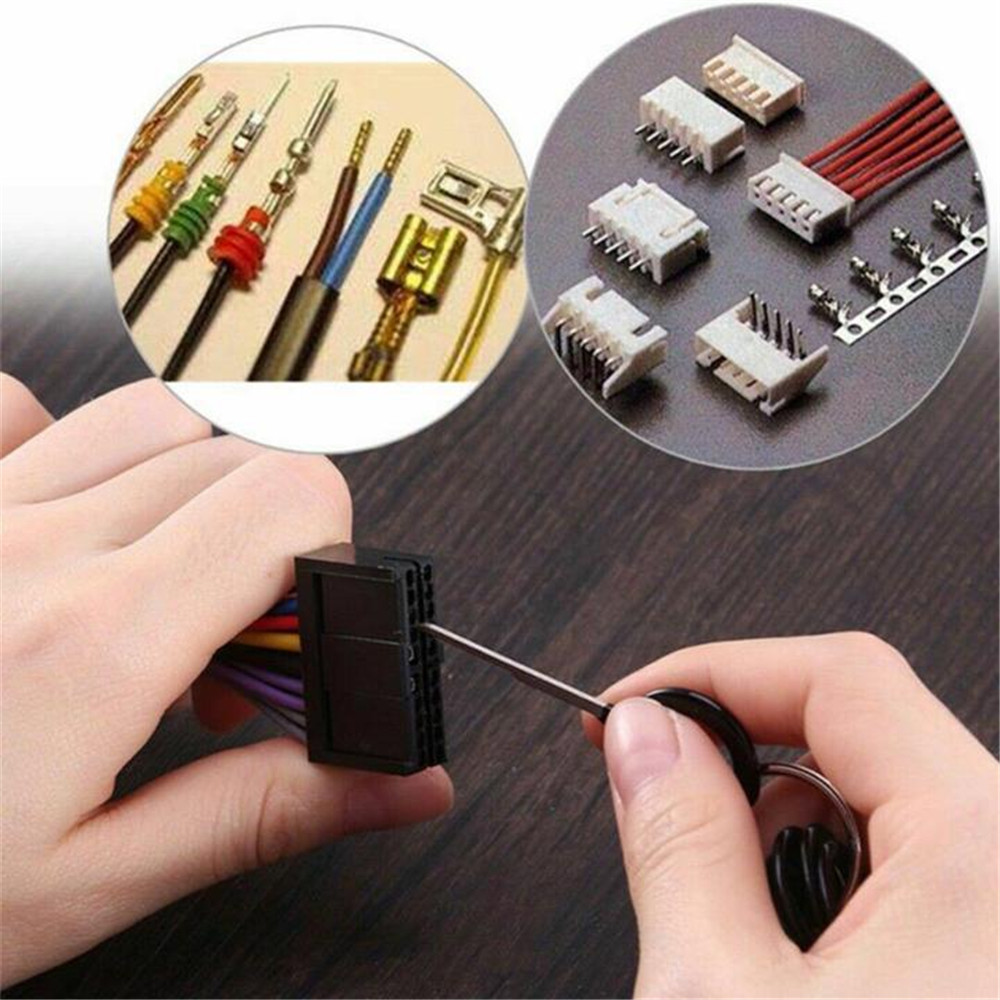 Automotive Plug Terminal Remove Tool Set Key Pin Car Electrical Wire Crimp Connector Extractor Kit Repair Tool Accessories