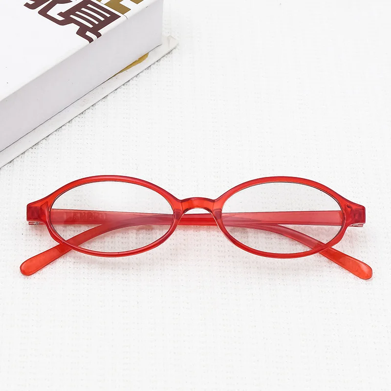 Vintage Glasses Women Oval Blue Light Glasses Y2K Computer Game Glasses Unisex Anti-blue Light Glasses Black Frame Flat Glasses