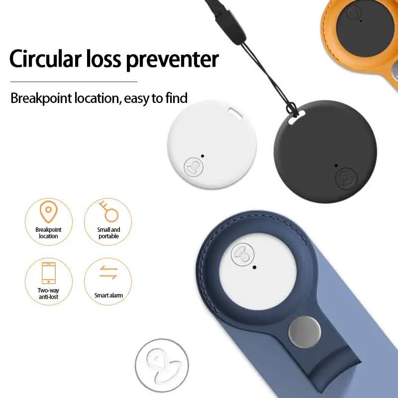 Liwhealth Mini GPS Anti Lost Tracker Air Tag For Car Key Children Kids new Finder Tag 2025 For Android Phone GPS Alarm