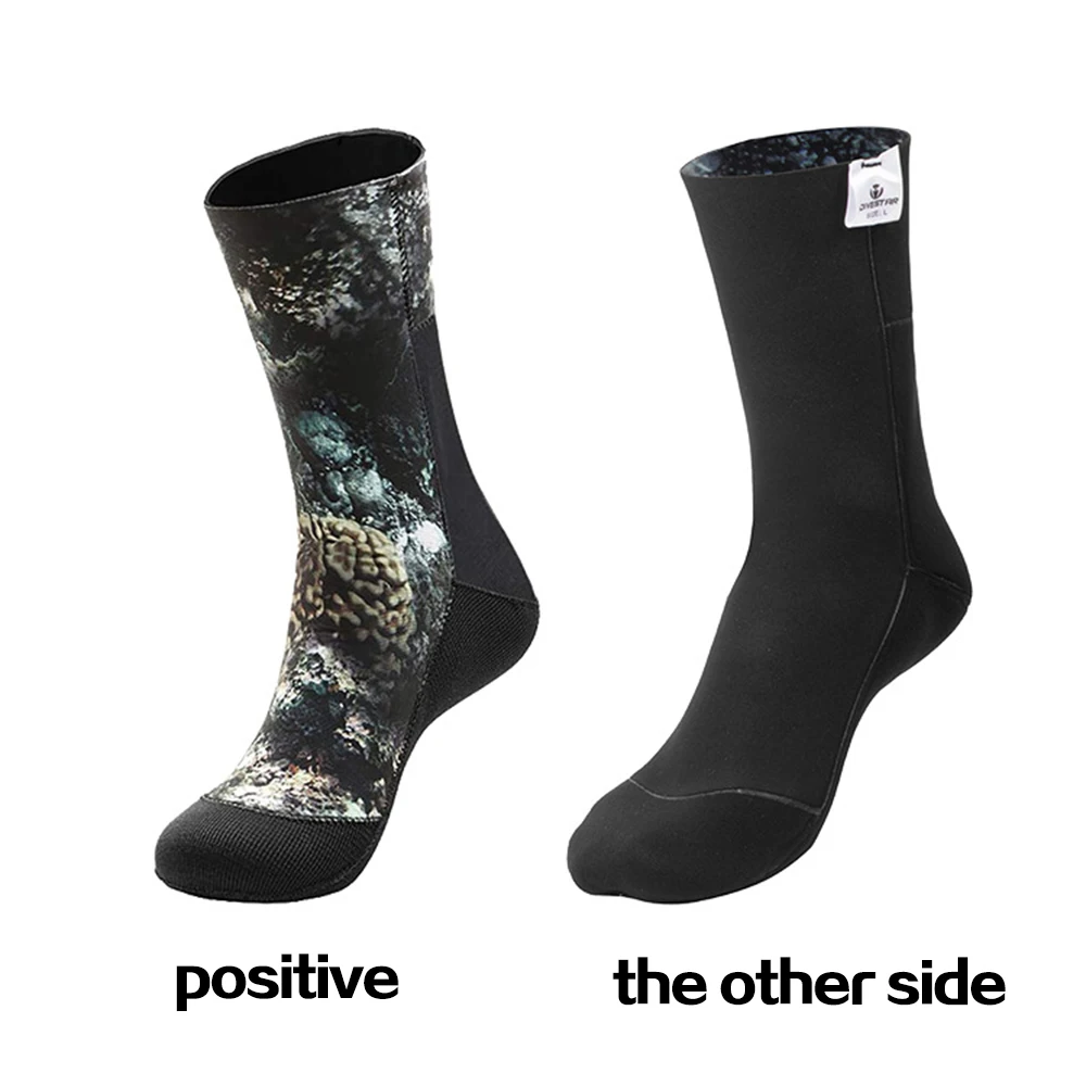 5MM Neoprene Beach Swimming Diving Socks Flippers Water Sport Anti Slip Shoes Surfing Prevent Scratches Boot