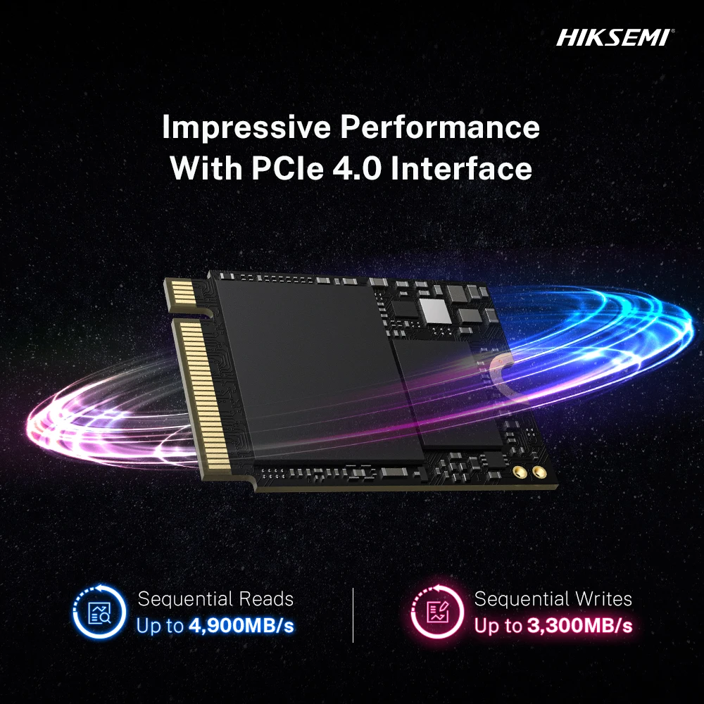 HIKSEMI 1024GB 512GB M.2 SSD 2230 NVMe PCIe Gen 4x4 SSD for Steam Deck ROG FLOWZ13 Surface ProX Laptop Free Shipping