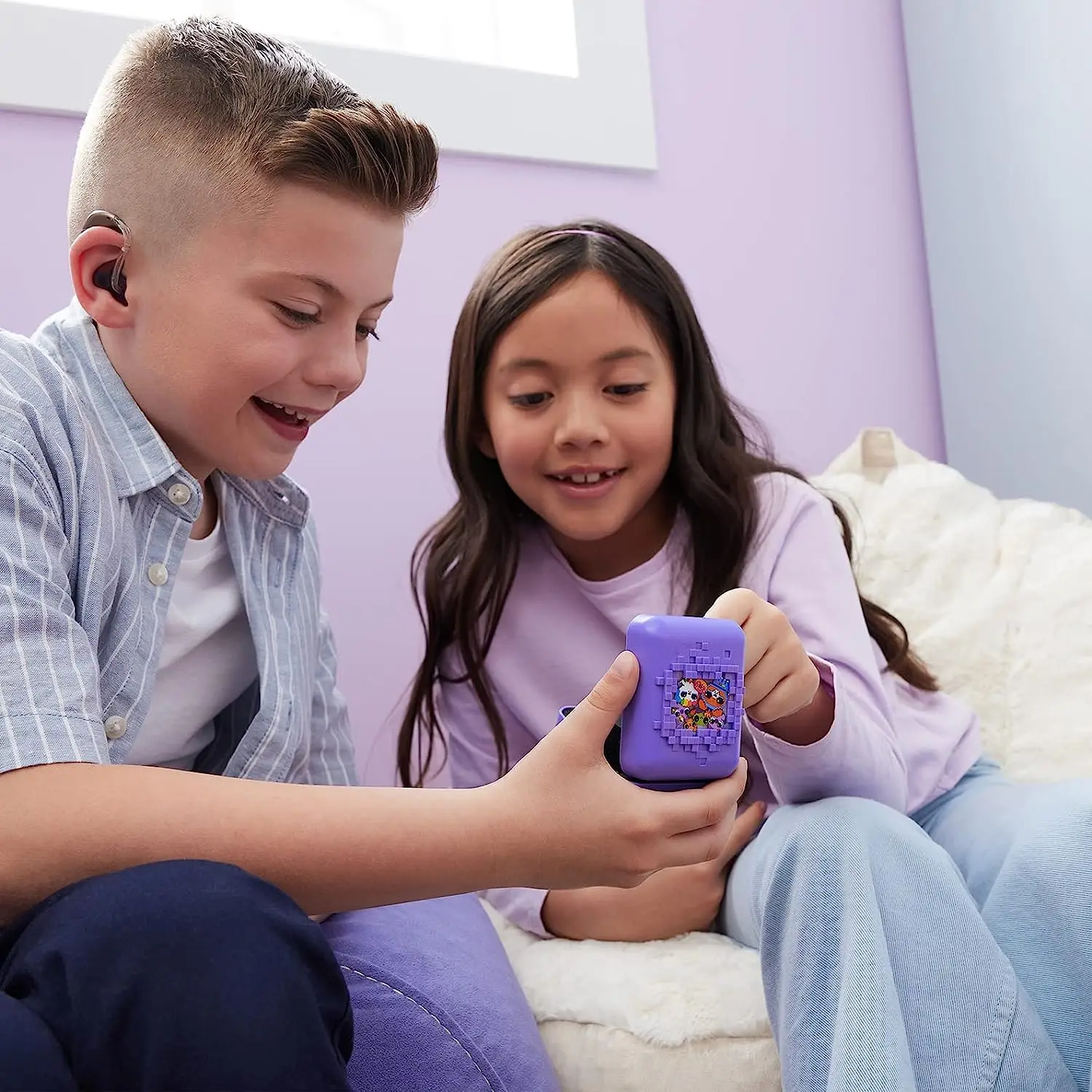 Original Bitzee Interactive Toy Digital Pet Toys for Children Electronic Digital Pets Virtual Games Smart Tamagotchi Girls Toys