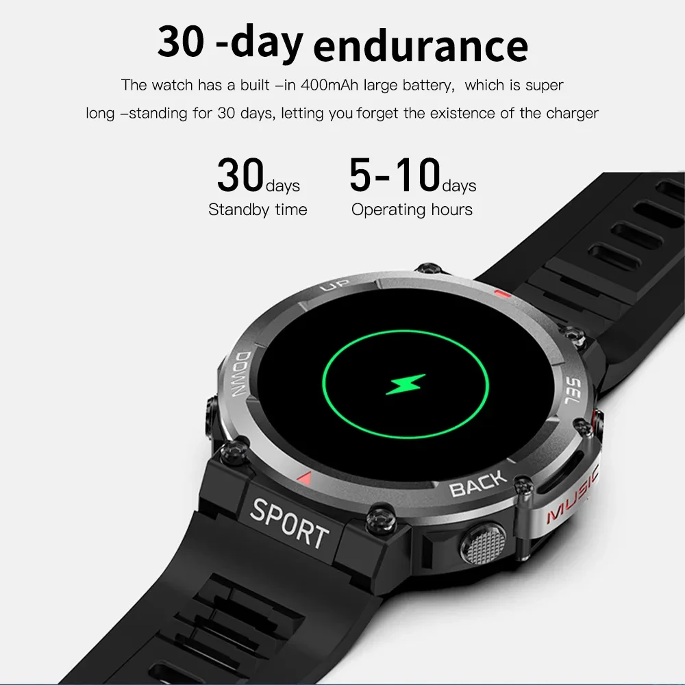 LEMFO LF33 AMOLED Smart Watch 2024 NFC Smartwatch Men Outdoor Sport Watch IP68 Waterproof Build In Music Player 1.39 Inch T-rex