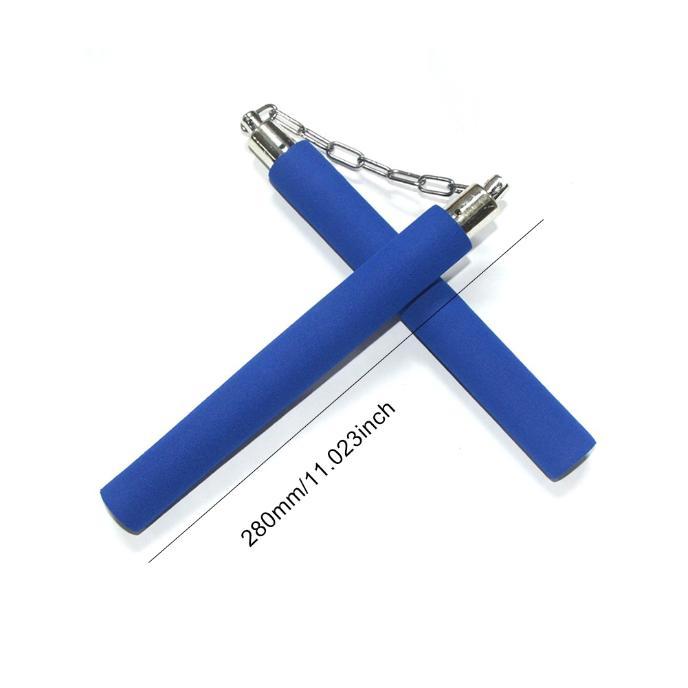 Nunchaku Safe Foam Rubber Training Nunchakus Martial Arts Nunchaku Foam Nunchucks for Kids or Adults Beginners
