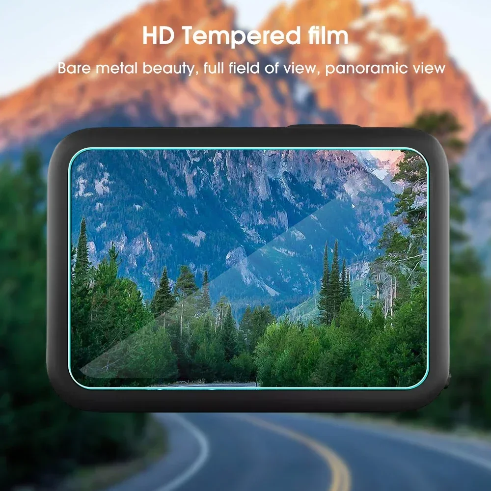 Tempered Glass Screen Protectors for GoPro Hero 12 Sports Camera Lens Portective Film Front Back HD Clear Films for GoPro Hero12