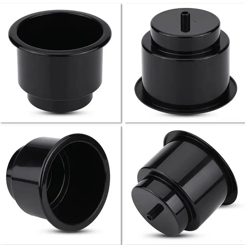Boat Cup Holder Insert Replacement Recessed Cup Holders With Drain Hole Universal Boat Accessories Drop In Drink Holders For