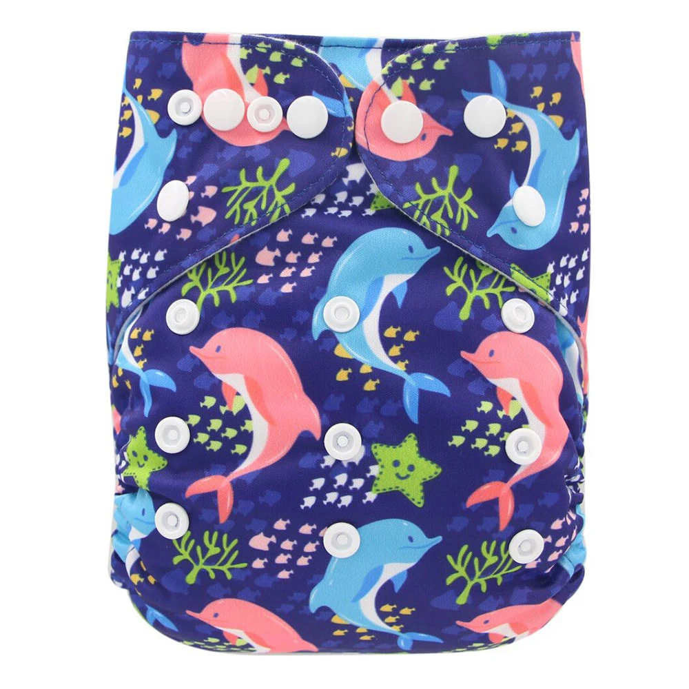 Baby Washable Reusable Real Cloth Pocket Eco friendly Nappy New Design Diaper Cover Wrap One Size