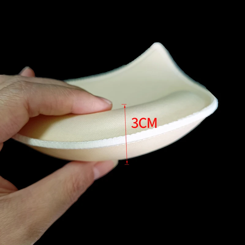 3Pair Push Up Breast Enhancer Removeable Bra 2025 Padding Inserts Cups for Swimsuit Bikini Wholesale Women Sexy Sponge new Bra Pads
