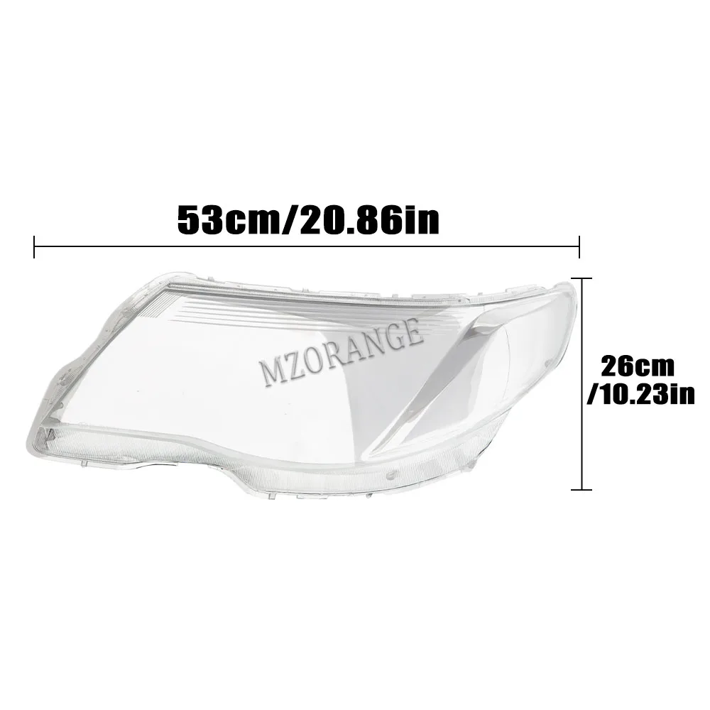 Headlamp Shell For Subaru Forester 2009 2010 2011 2012 Headlight Cover Lamp Covers Transparent Lampshade Lens Plexiglass