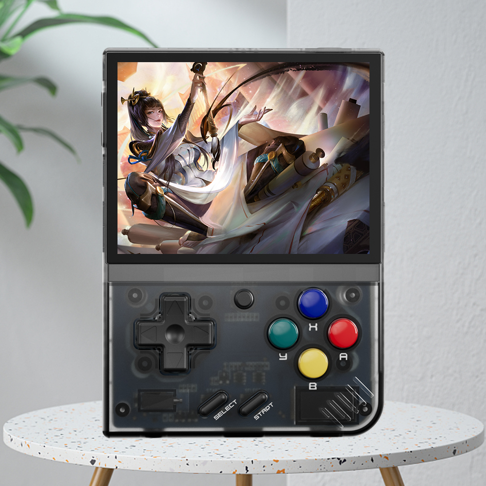 Miyoo Mini Plus V3 Handheld Game Console Mini Retro Game Video Console 128GB Linux System 3.5' IPS Screen 3000mAh Game Player