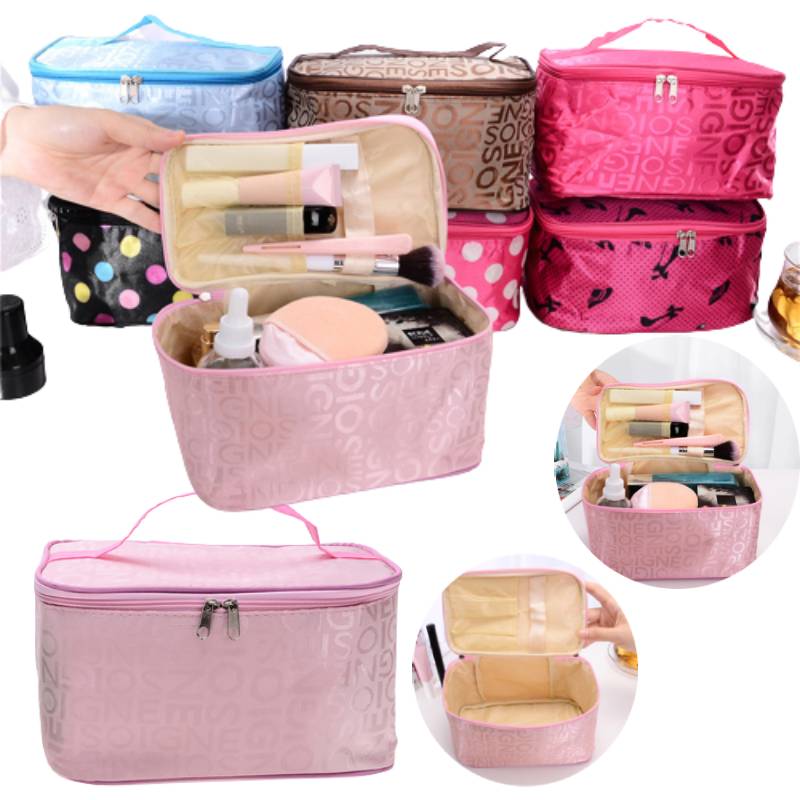 High Capacity Makeup Bag Outdoor Girl Women Cosmetic Bag Toiletries Organizer Waterproof Make Up Cases Female Storage Tools