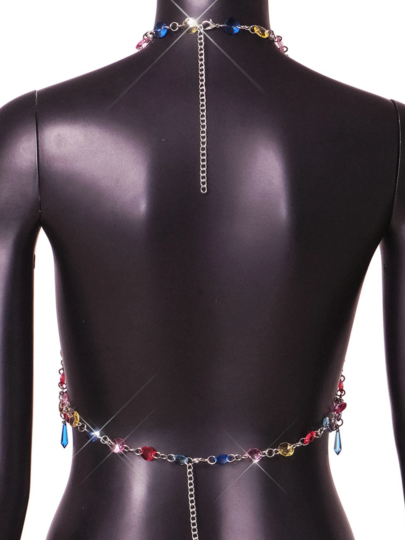 Sexy see through metal sequin 2025 crop top women summer y2k beach Club new party halter tank top shiny womens Tops festival rave outfits