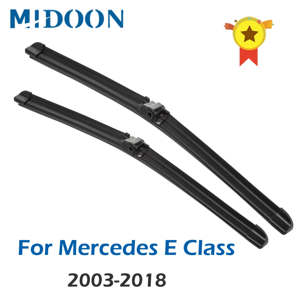 MIDOON Wiper Blades for Mercedes Benz E Class W211 2025 W212 E200 E250 E270 E280 E300 E320 E350 E400 E420 new E450 E500 CDI 4Matic