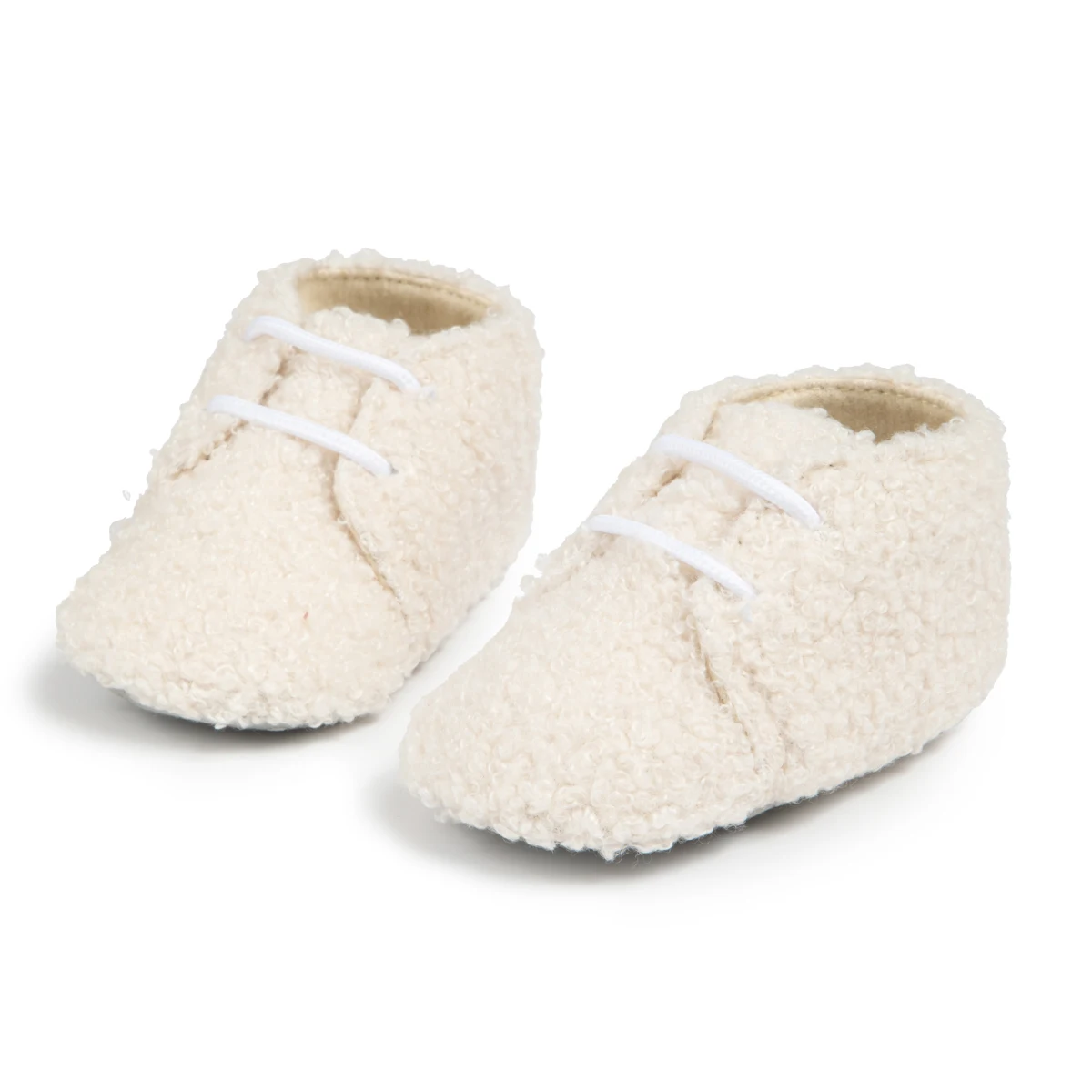 KIDSUN Baby Shoes Baby Fluff 2025 Warm Winter Boy Girl Shoes new Anti-slip Soft First Walkers Newborn ShoesNew Year Gift