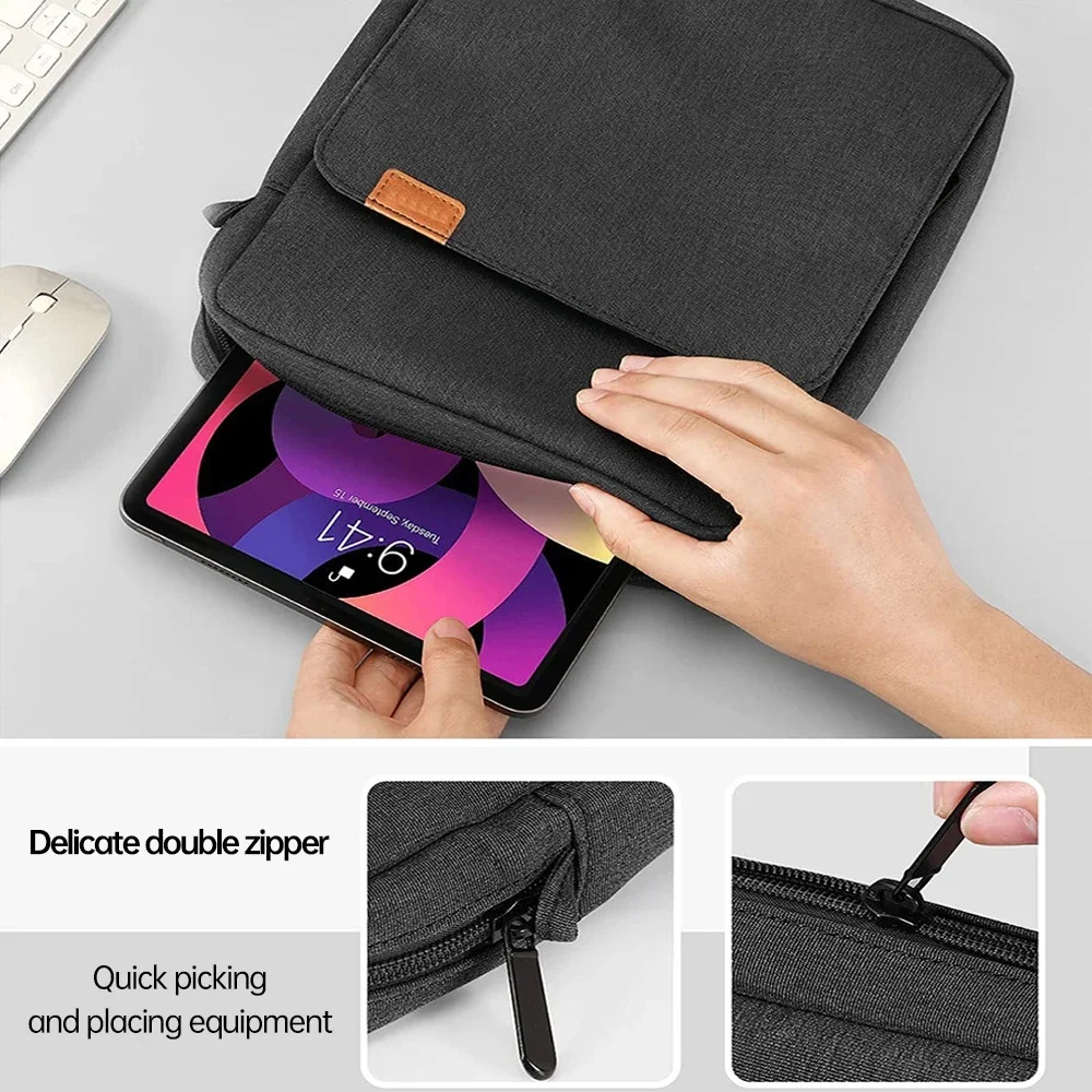 Shoulder For Tablet Bag Huawei Matepad 11.5 Air11.5 11 10.4 SE 10.1 ddmysmile 10.4 Pro 11 T10s T10 Tablet Sleeve Shoulder Bag Smile