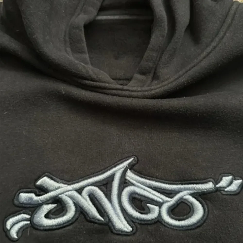 JNCO Hoodie Y2K Pullover Sweatshirt Streetwear Hip Hop Letter Graphic Oversized Hoodie Men Women Harajuku Gothic Tops Clothing