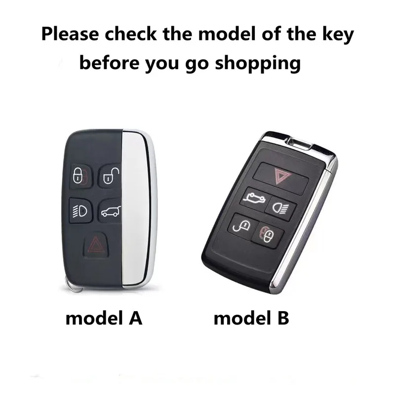 Genuine 2025 Leather Hand-Made Car Key Cover Car KeyCase Shell Auto Accessories new Keychain For Land Rover Range Rover Discovery 5 Sport
