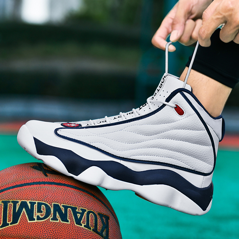 2024 Hot Sale Basketball Training Shoe for Big Boy Outdoor Sport Trainers Men Plus Size 47 48 High Top Sneakers For Unisex