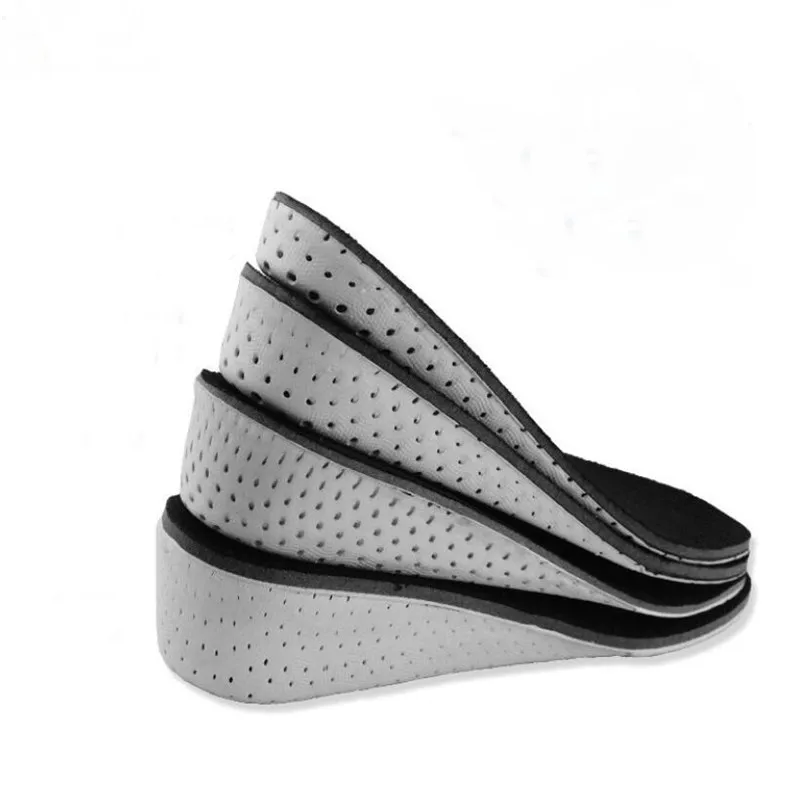 Height new Increase Insole 1 Pair Hard Breathable Memory Foam Heel Lifting 2025 Inserts Shoe Lifts Shoe Pads Elevator Insoles for Unisex
