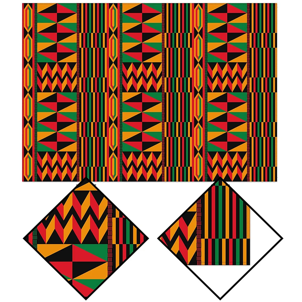 Juneteenth Black History Month Rectangle Tablecloth Kitchen Table Decor Kwanzaa Pan African American Tablecloth Party Decor 1d733 5 85e93