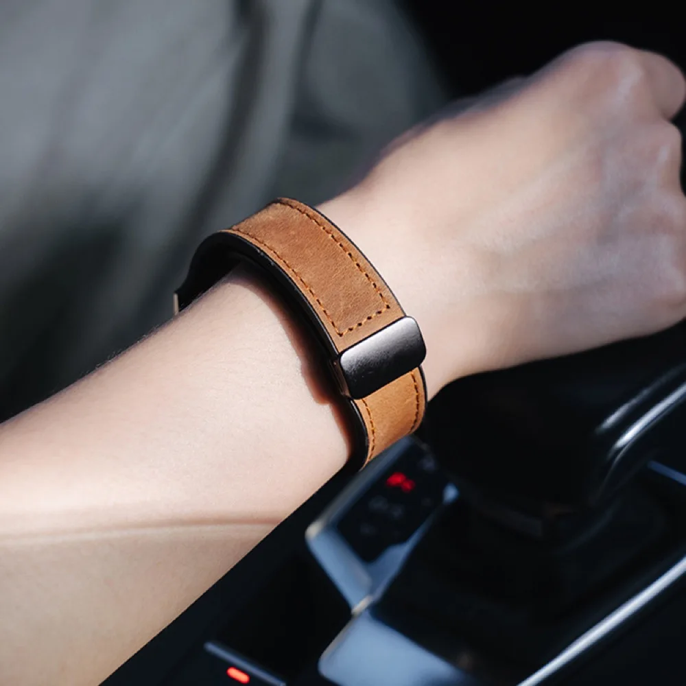 Leather Silicone Strap for Samsung Galaxy Watch 6/5/4 44mm 40mm Watchband 20mm Band Bracelet Galaxy Watch6 Classic 43mm 47mm