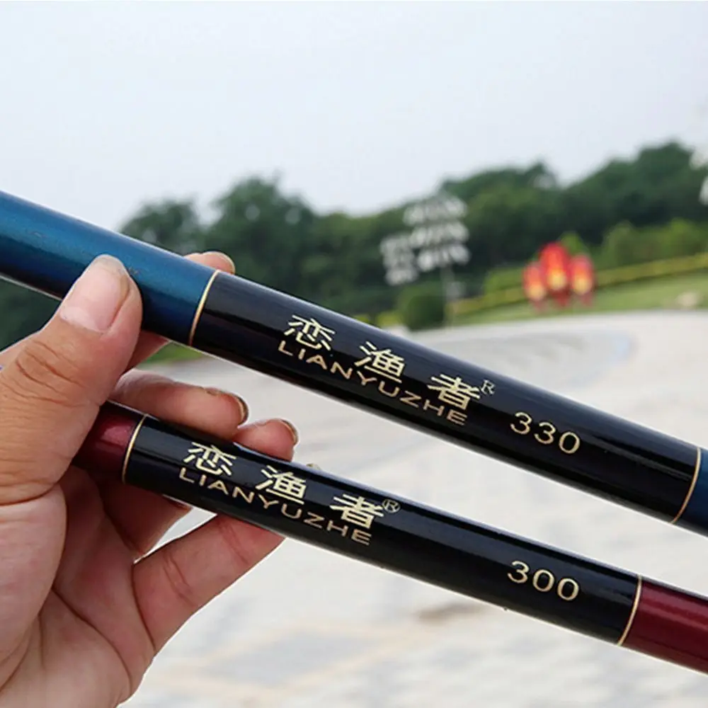 Ultralight Telescopic Fishing Rod Stream Lake Hand Pole Carp Feeder Portable Fishing Rods 1.8/2.1/2.4/2.7/3.0/3.3/3.6/4.5/5.4m