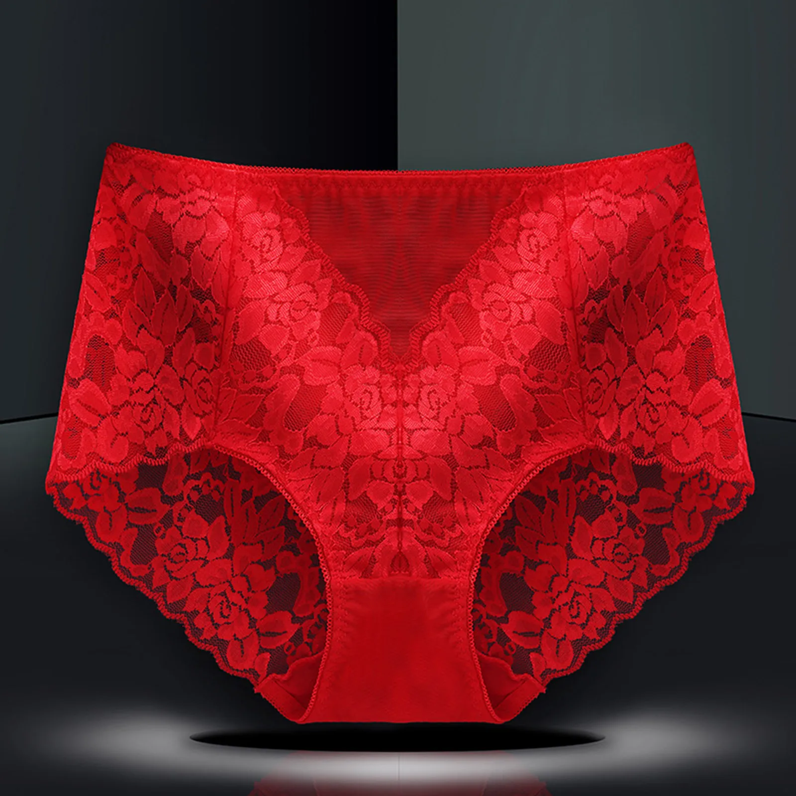 Women s Underwear Lace Hollow Out Underpants Soft Comfortable Briefs Sexy Large Size Panty Lingeries For