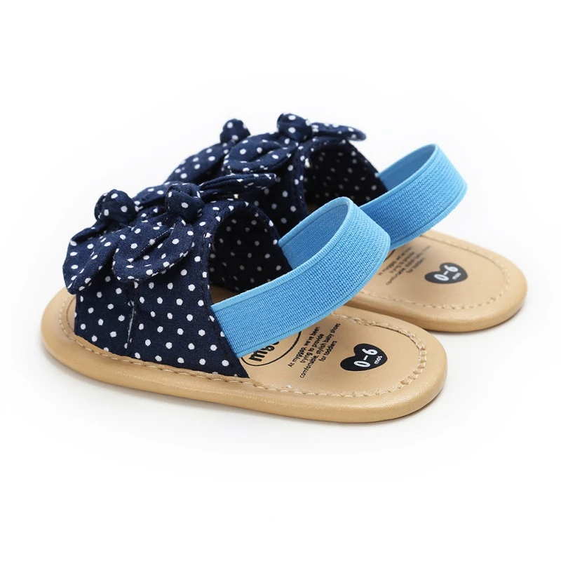 Baby Girl Sandals Summer Children Casual Shoes Toddler Soft Sole First Walkers Kid Bowknot Sandals Anti-Slip Infant Walking Shoe