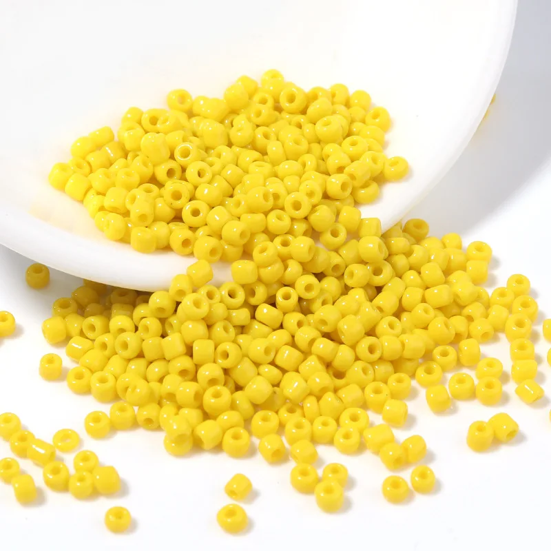 3mm 4mm Effect of The Lacquer That Bake Charm Czech Glass Seed Beads DIY Bracelet Beads for Jewelry Making Accessories