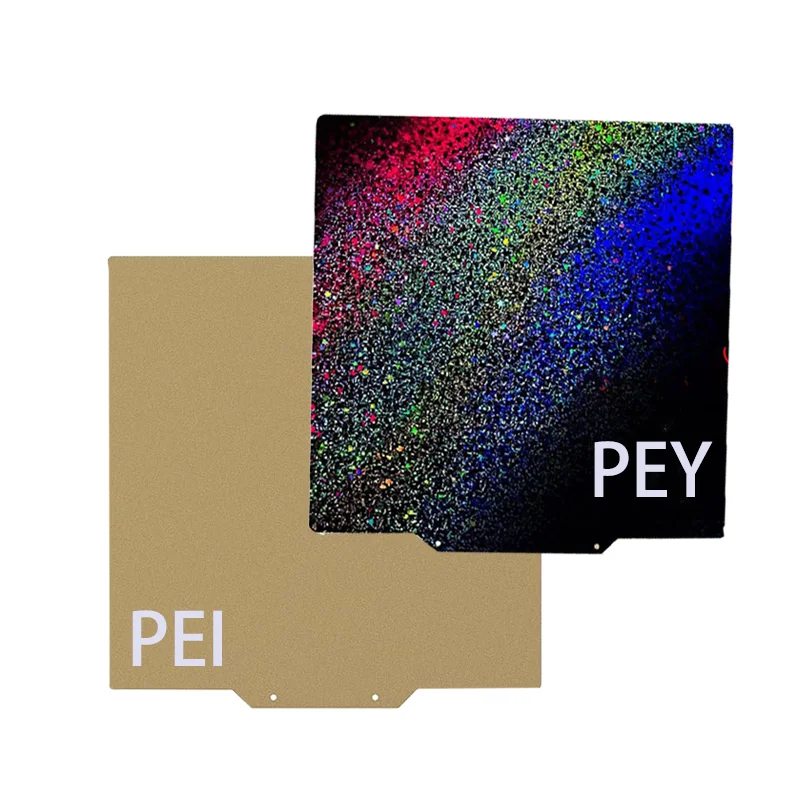 ENERGETIC PEI PEY Sheet 230x230mm Smooth Colorful Starry PEY+ Textured PEI Build Plate for Anycubic Kobra 2/Kobra 2 Neo/Genius