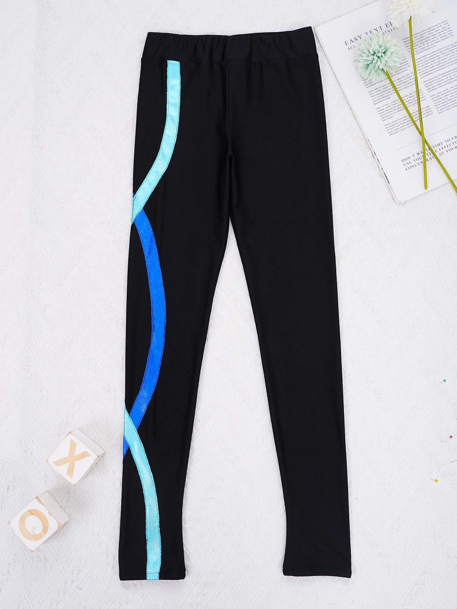 Kids Girls Ballet new Dance Unitards Long Sleeve Shiny Rhinestones Adorned Leotard 2025 with Legging Pants for Gymnastics Ice Skating New