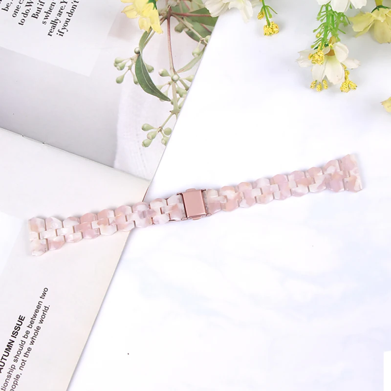 New 20mm ladies watch strap For Garmin Venu SQ 2 Plus 2Plus Resin Bracelet For Vivoactive 3 HR Forerunner 245 55 Watchband