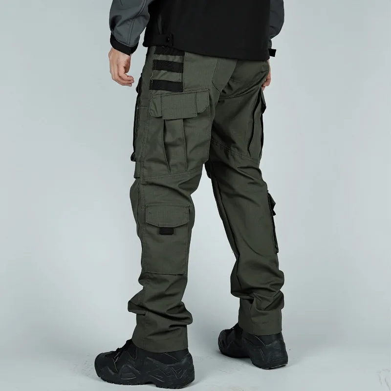 Men's Pants Multi-Pocket Wearable Hunting Cargo Pants Military Special Forces Combat Pants Outdoor Hiking Casual Pants