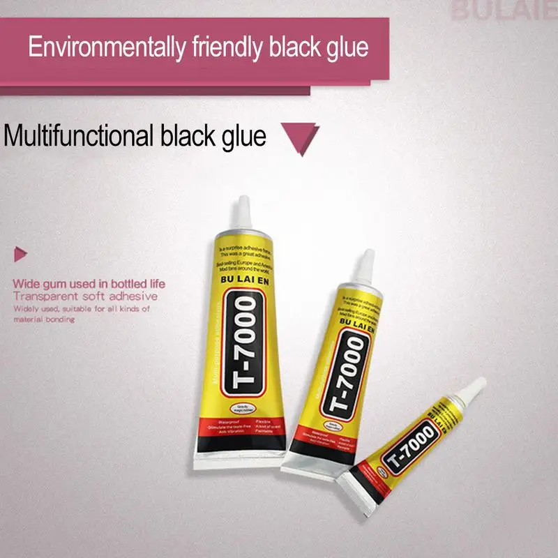 15/50ML T-7000 Glue Black Contact Adhesive Car Beauty Glue LCD Display Frame Mobile Phone Screen With Tip Bonding Glass Repair