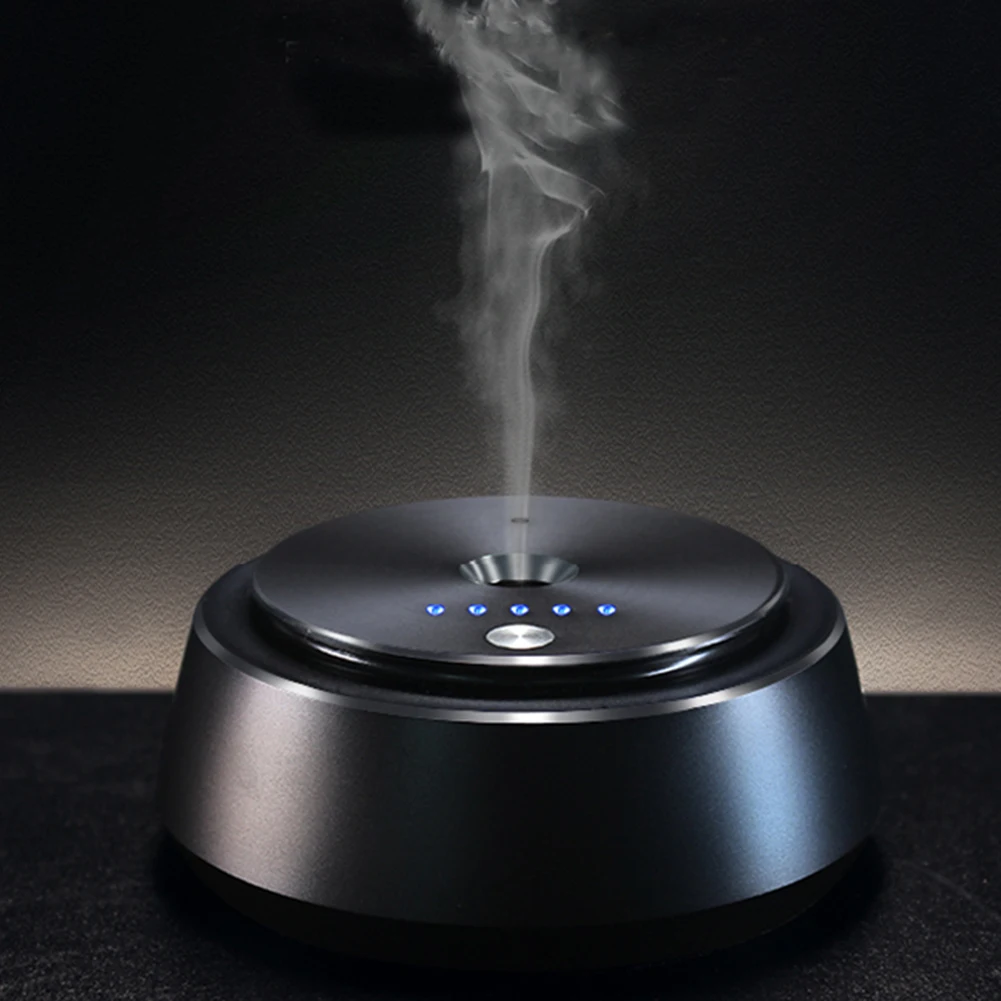 Intelligent Car Scents Aromas Machine Fragrance Diffusers Car Air Freshener USB Rechargeable Ultrasonic Aroma Diffuser