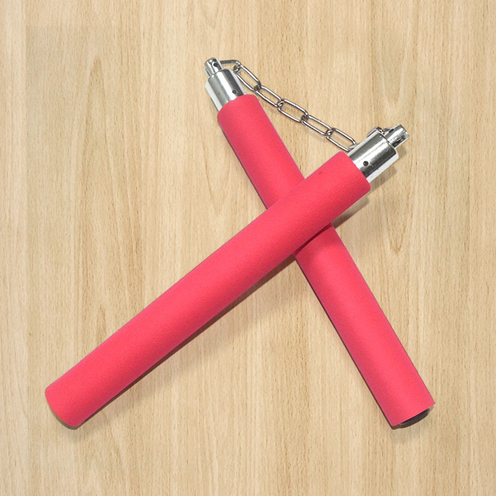 Nunchaku Safe Foam Rubber Training Nunchakus Martial Arts Nunchaku Foam Nunchucks for Kids or Adults Beginners