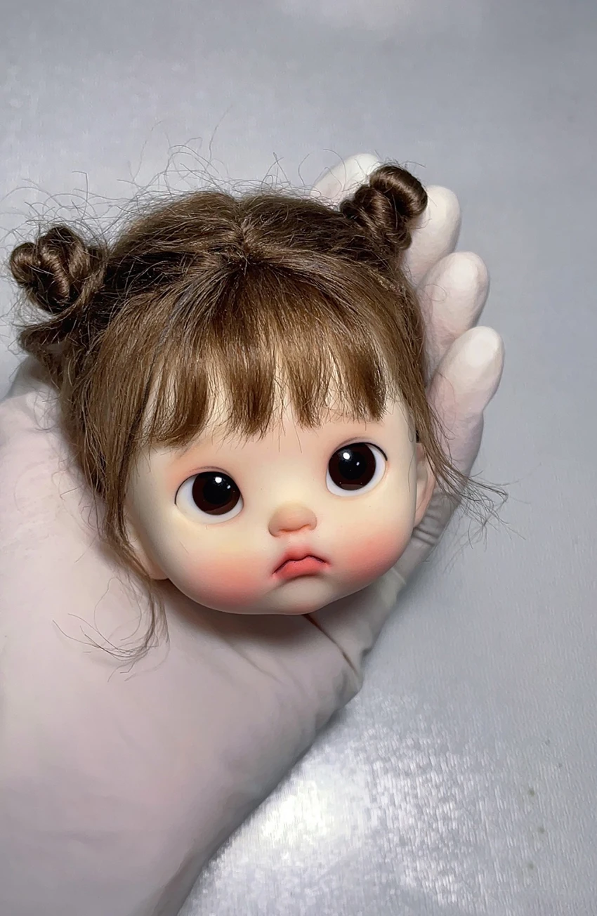 New sd BJD doll wuwu Cute Girl resin toy model 1/6humanoid birthday gift diy put makeup in stock