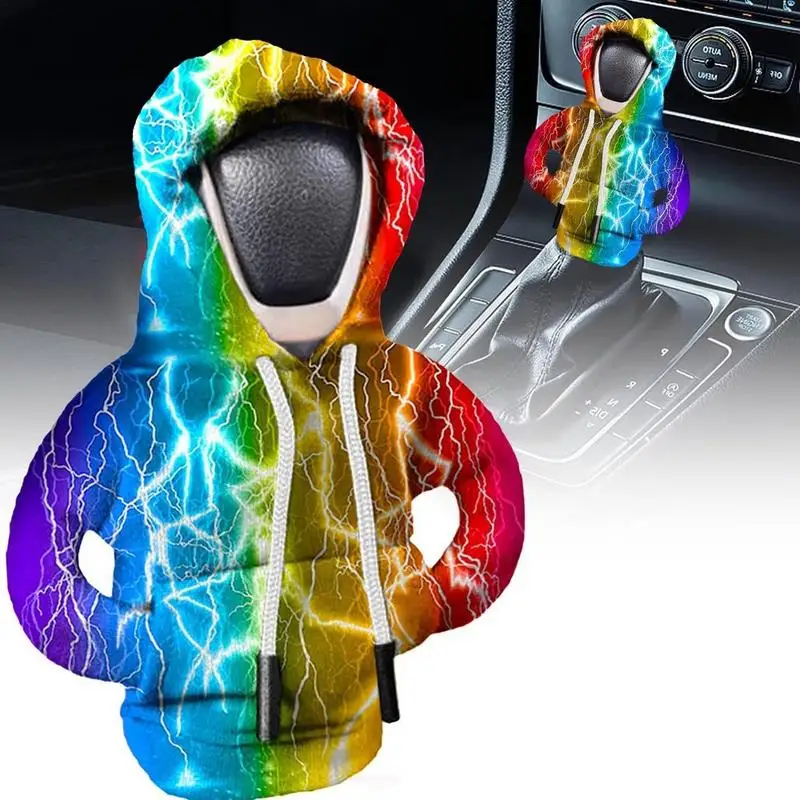Car Lever Gear 2025 Change Hoodie Lever Change Knob Car Decorating Gear Shift Knob new For The Car Gadgets Gear Shift Collars Sweatshirt