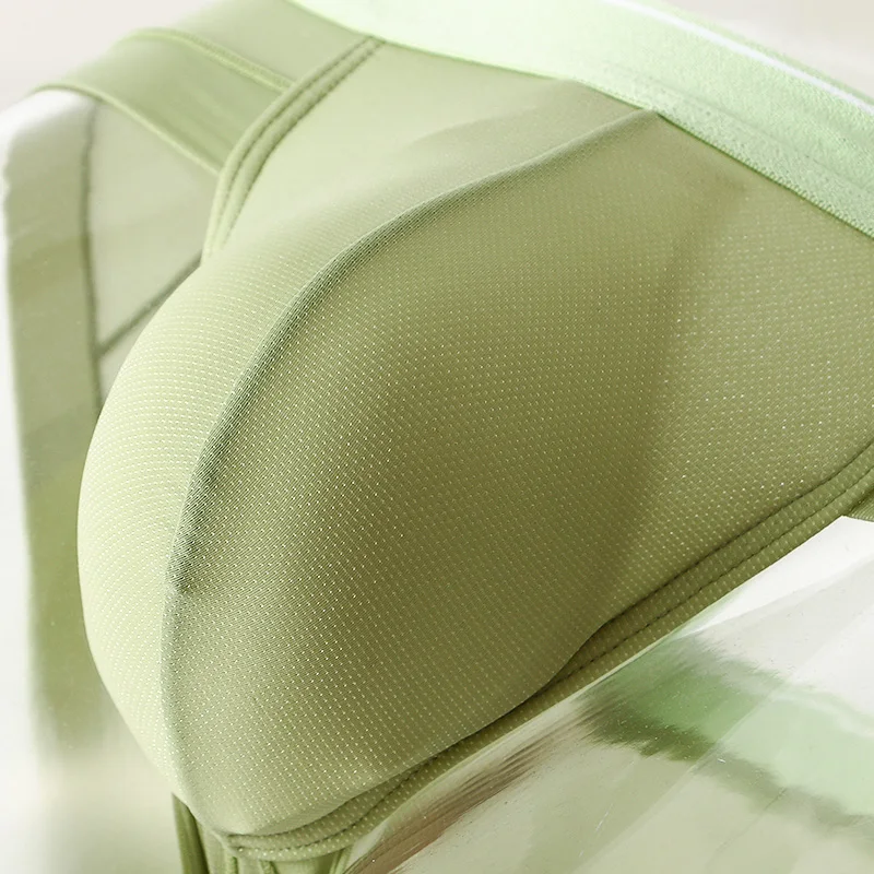 Super Soft Comfortable Underwear Ice Silk Sheer Mesh Men s Briefs Printed Shorts Low Waist Underpants 5